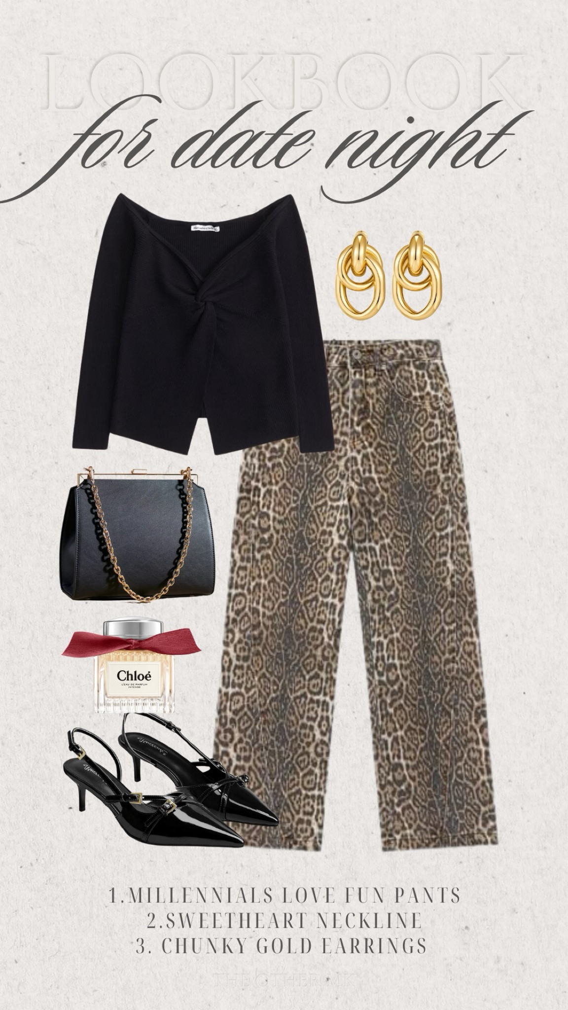 Love the cheetah moment with these pants! 

Date night look, Elevated outfit, Chic outfit, Accessories, Heels, Purse, Earrings 

#LTKMidsize #LTKShoeCrush #LTKStyleTip
