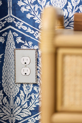 Pippa Bobbin Metal Switch Plate | Anthropologie (US)