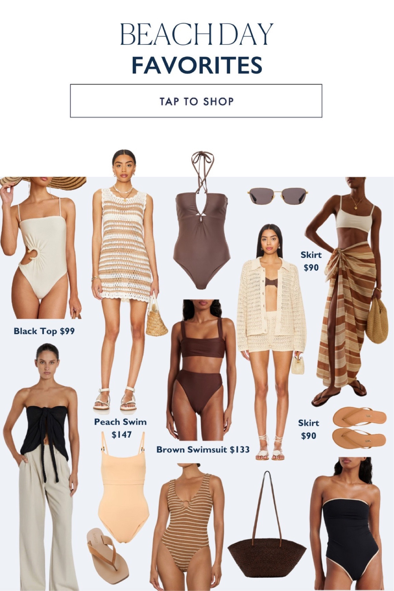 Beach day favorites 

#LTKTravel #LTKSeasonal #LTKSwim