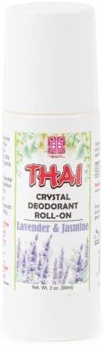 Thai Crystal Deodorant Stone Set – Potassium Alum All Natural Deodorant for Women 3 Oz. Roll-On... | Amazon (US)