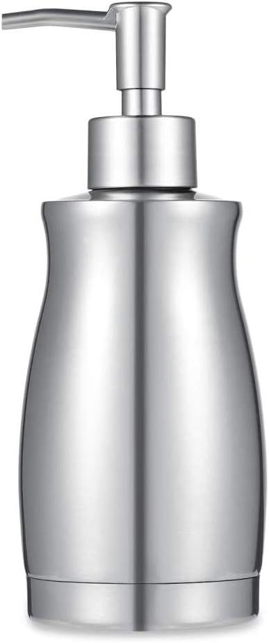ARKTEK Stainless Steel Countertop Soap Dispenser 13.5 Oz - Rust and Leak Proof Liquid Hand Soap P... | Amazon (US)