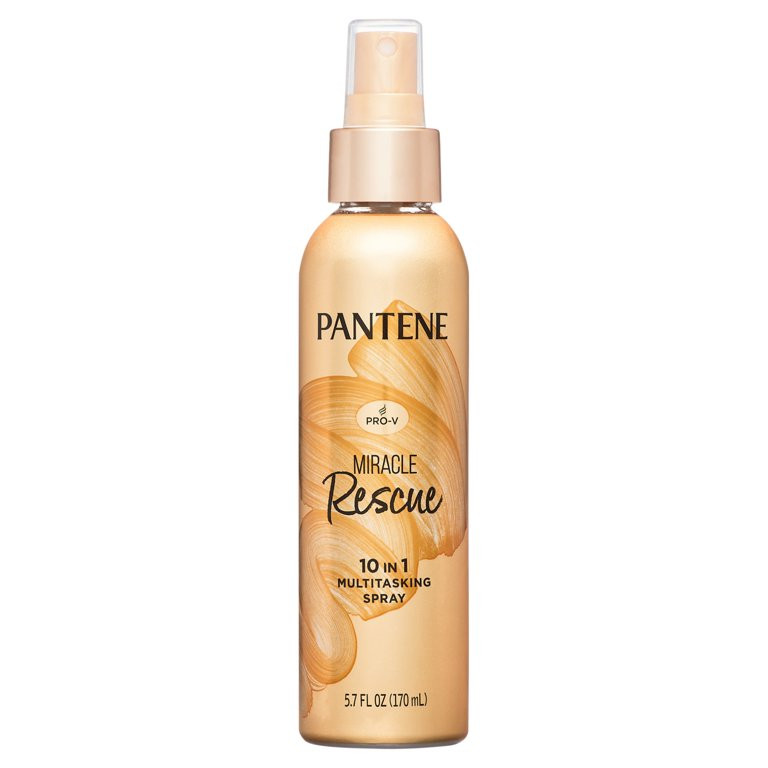 Pantene Miracle Rescue 10-in-1 Multitasking Leave-in Conditioner Spray, 5.7 fl oz | Walmart (US)