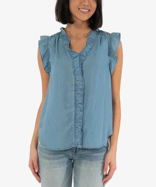 Dionne Ruffle Blouse - Kut from the Kloth | Kut From Kloth