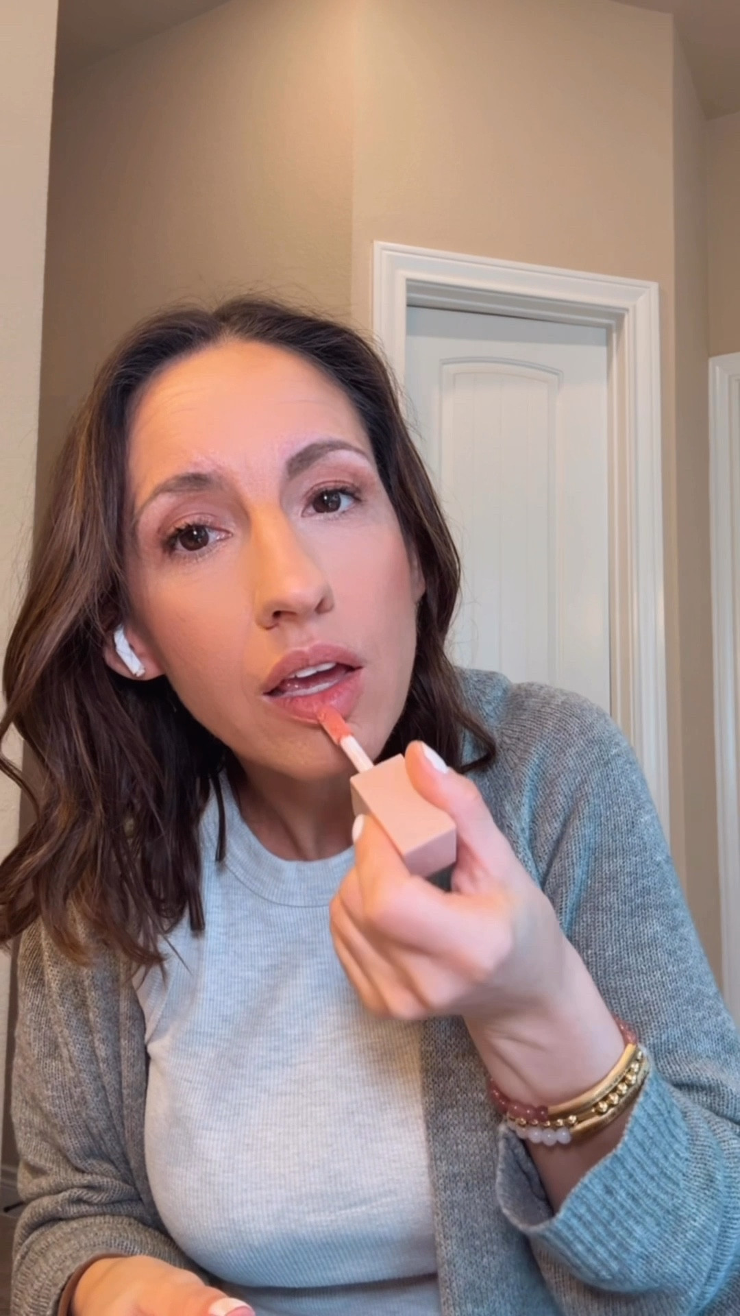 New makeup added to the line up. 
Maybelline is having a huge moment in my beauty lineup. 
Maybelline foundation 
Maybelline concealer
Maybelline color corrector pink Brightens 
Maybelline grippy 
Maybelline jelly 

#LTKBeauty #LTKselfcare #LTKOver40