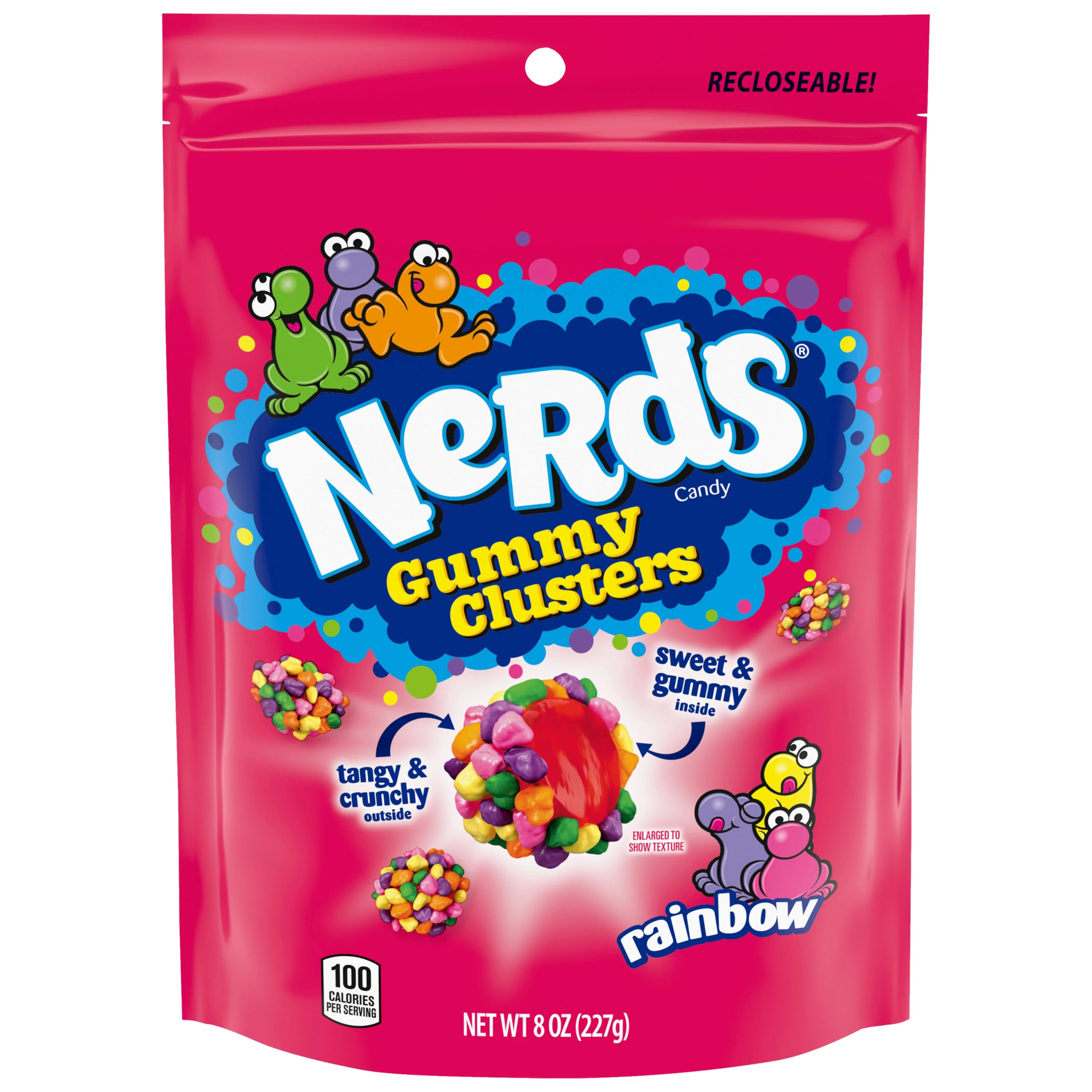 Nerds Gummy Clusters, Rainbow Candy, 8 oz Bag | Walmart (US)