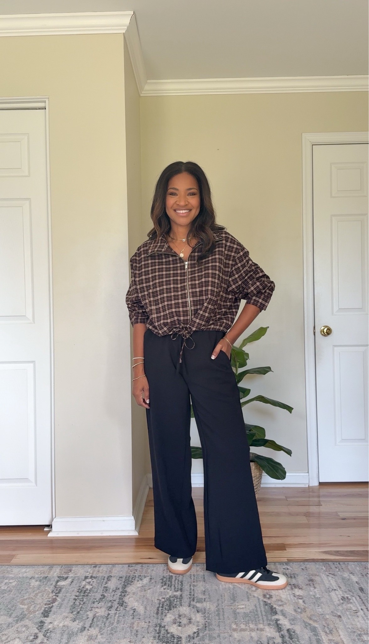 Jacket: M | Top: S | Pants: S / 4 | Shoes: size down 1/2

#LTKootd #LTKgrwm #LTKOver40