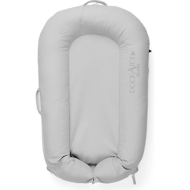 Travel Cribs | Deluxe+ Dock, Cloud Grey DockATot | Maisonette | Maisonette