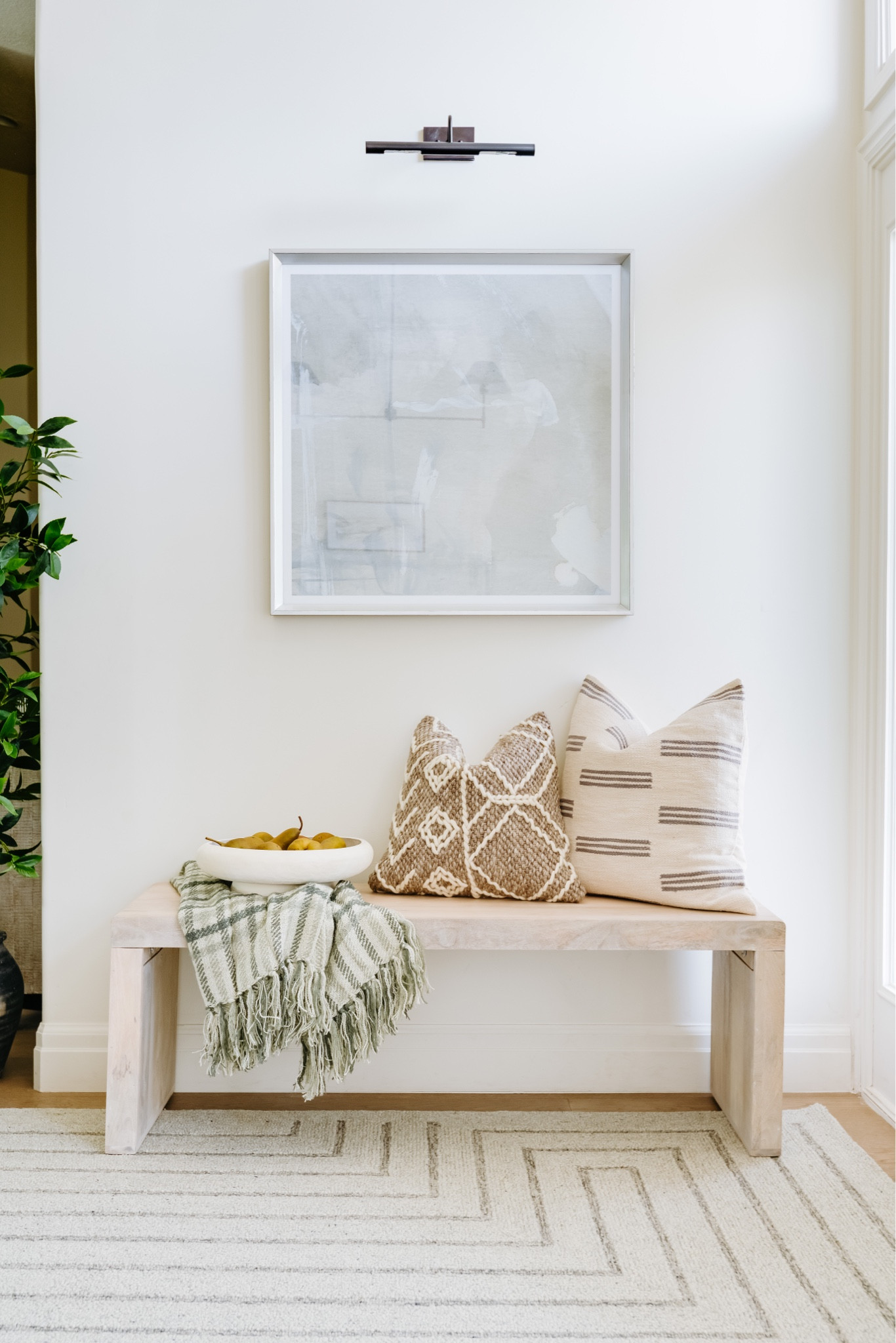 This bench is one of my fave picks from the @JossandMain VIP sale coming on April 26th & 27th!! Shop early deals too! 

#jossandmainpartner #entry #bench 

#LTKFind #LTKhome #LTKsalealert