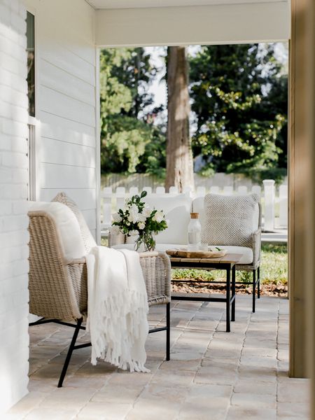 front porch, small space furniture, spring porch 

#LTKSeasonal #LTKhome