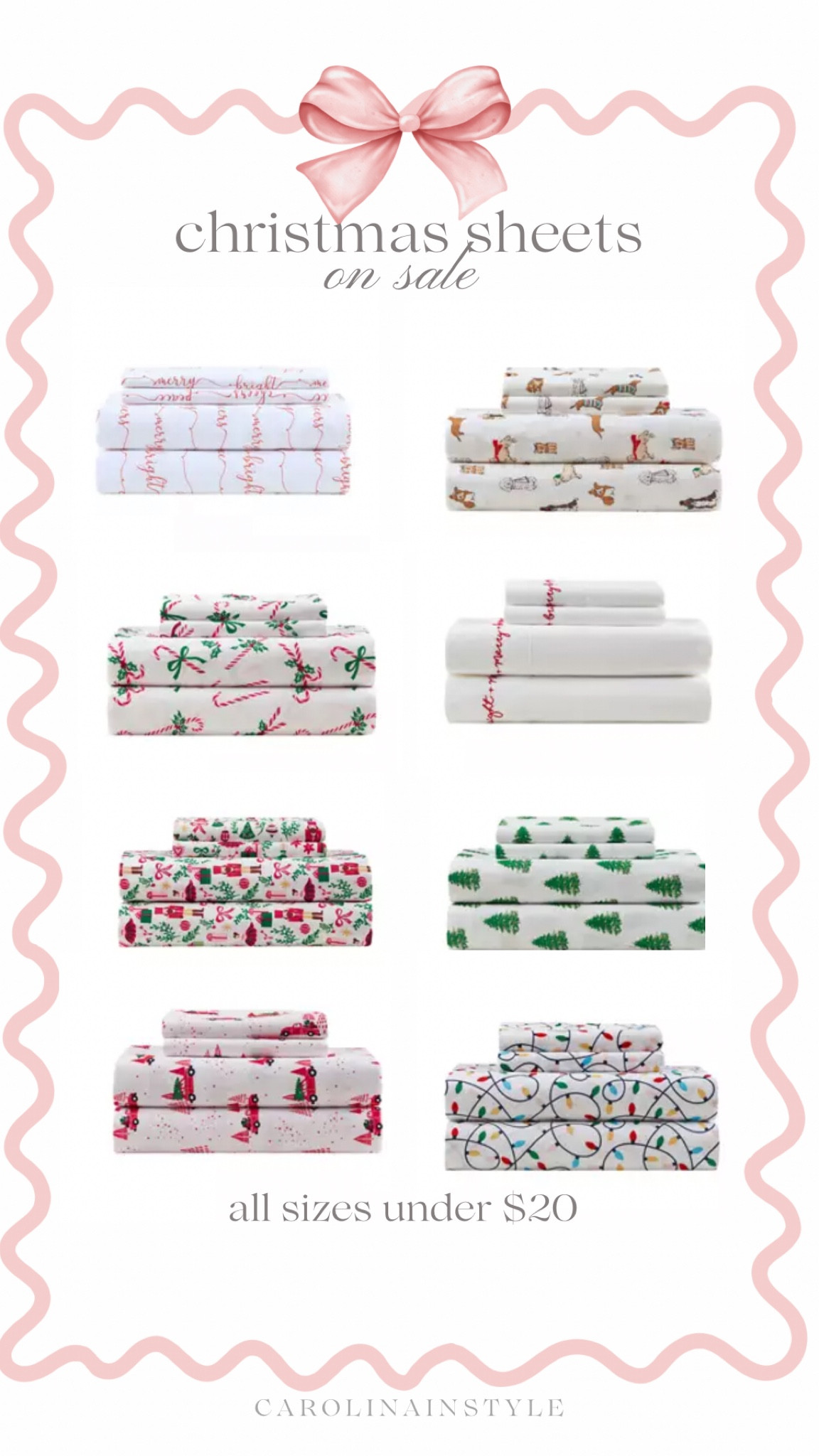 loving these sheets for the kids room for the holiday season! 

#LTKHoliday #LTKKids #LTKHome
