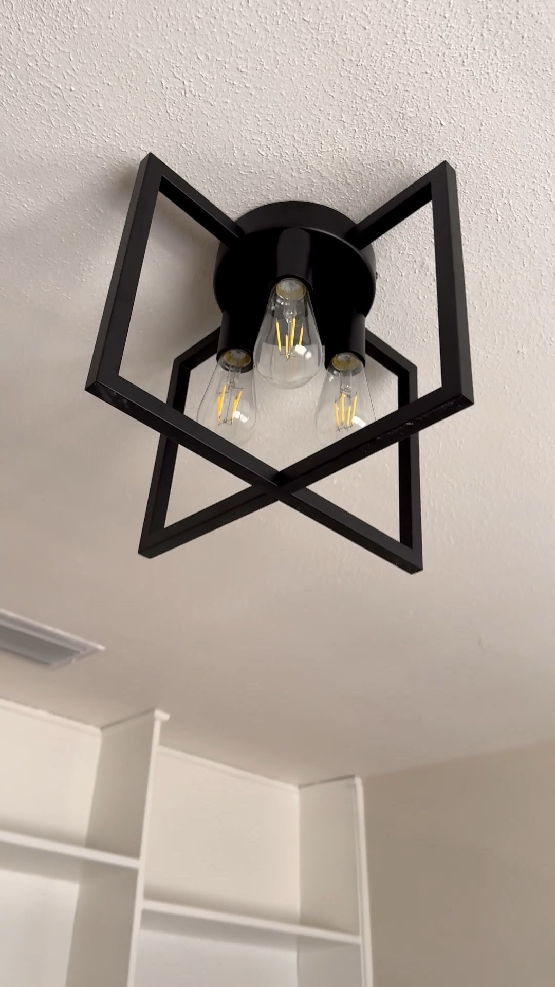 Cute black ceiling light that’s super affordable!  Amazon home decor 

#LTKdayinmylife #LTKSeasonal #LTKHome