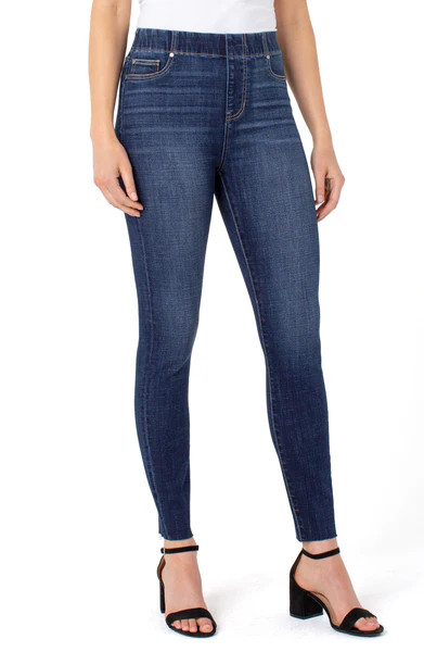 CHLOE ANKLE SKINNY WITH CUT HEM | Liverpool Jeans