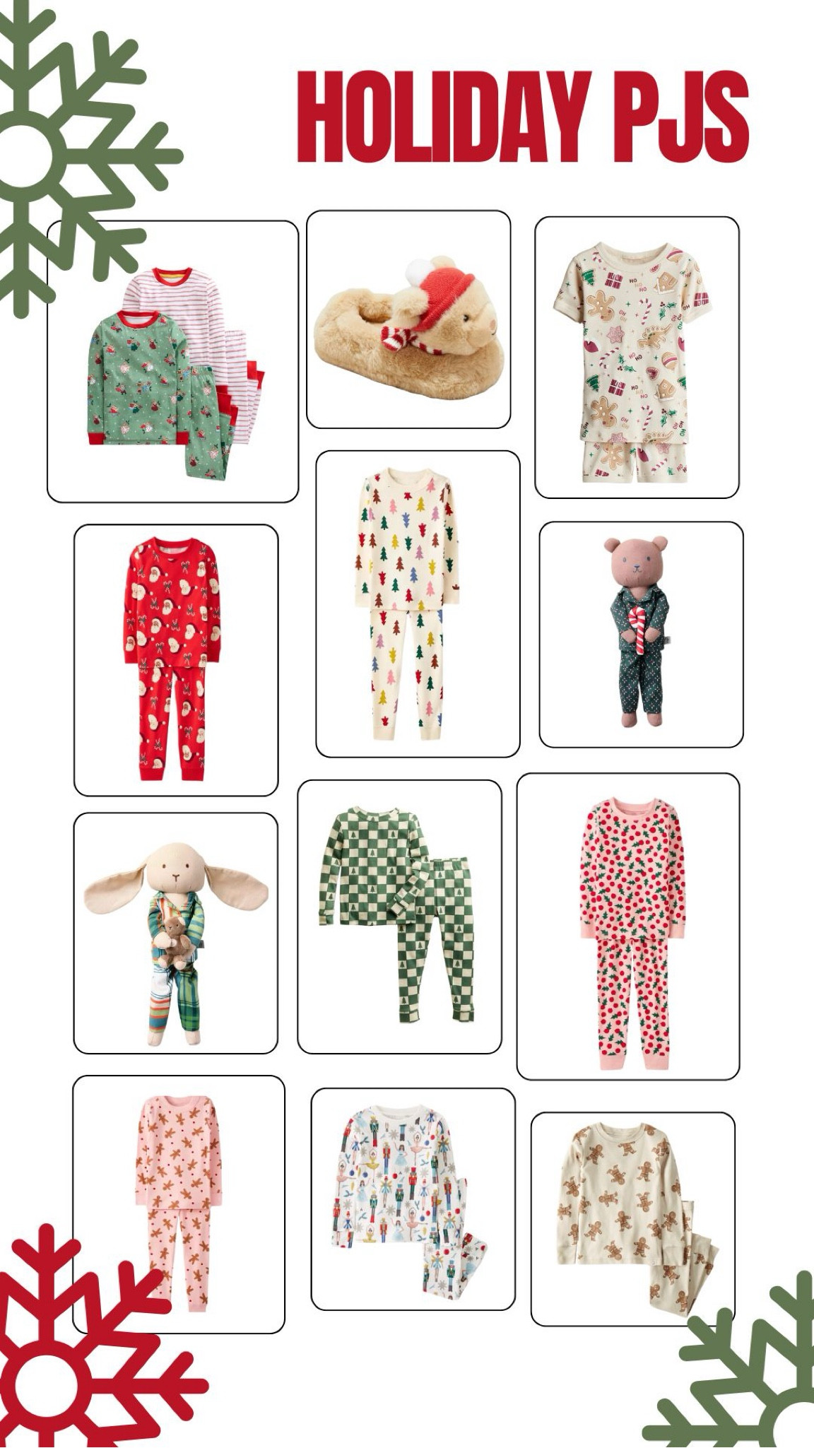 Holiday Pajamas for Kids

#LTKSeasonal