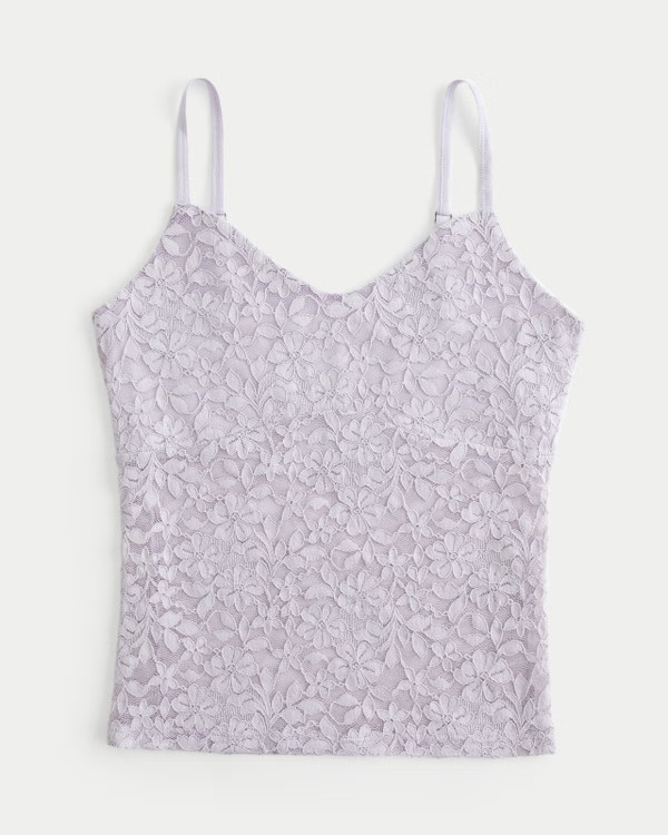 Women's All-Over Lace Cami | Women's Clearance | HollisterCo.com | Hollister (US)