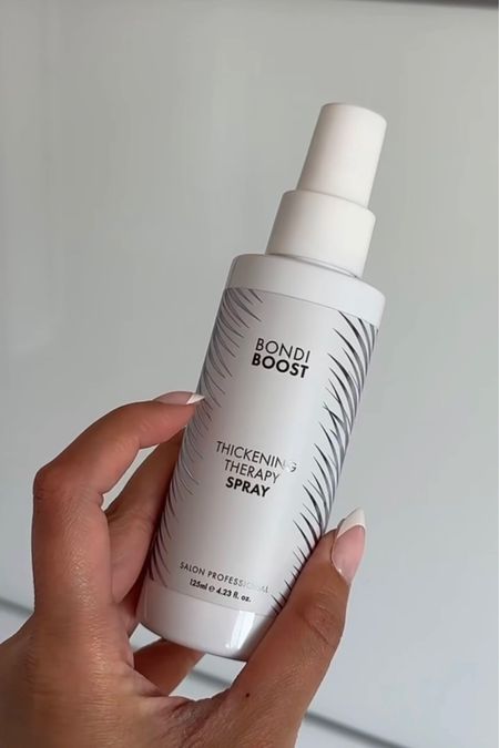 Tested this Bondi Boost Thickening Spray over the last few weeks and the volume it gave my fine hair was *chefs kiss* 

@bondiboost @sephora @ltk #ad #liketkit #bondiboostsephora 

#LTKunder50 #LTKunder100 #LTKbeauty