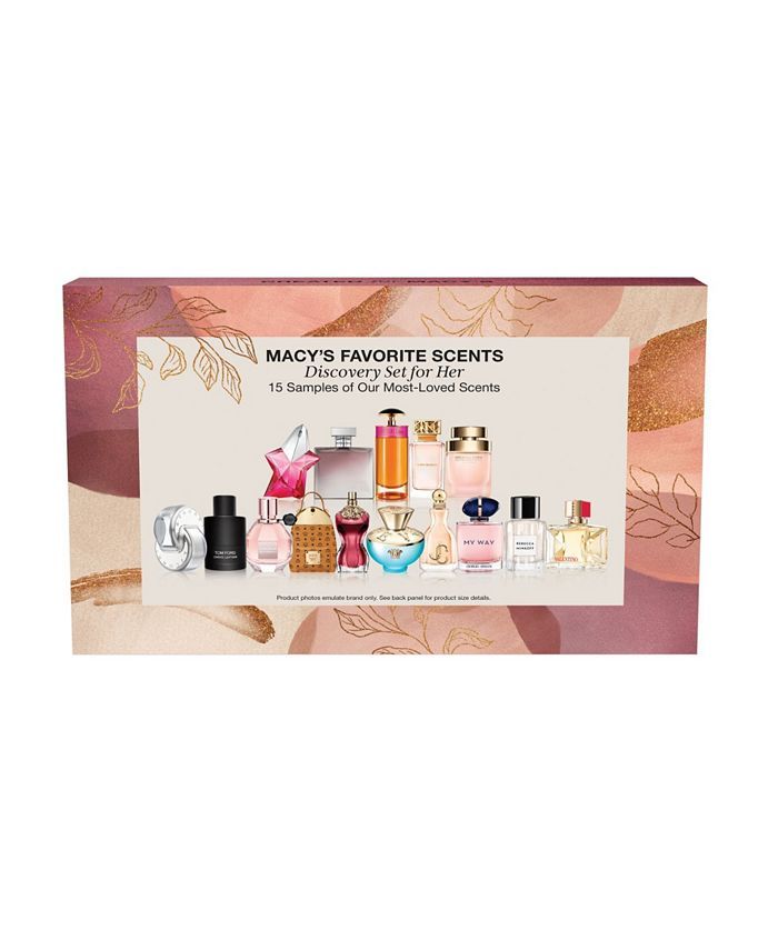 Created For Macy's Macy's Favorite Scents 15-Pc. Sampler Discovery Set for Her, Created for Macy'... | Macys (US)