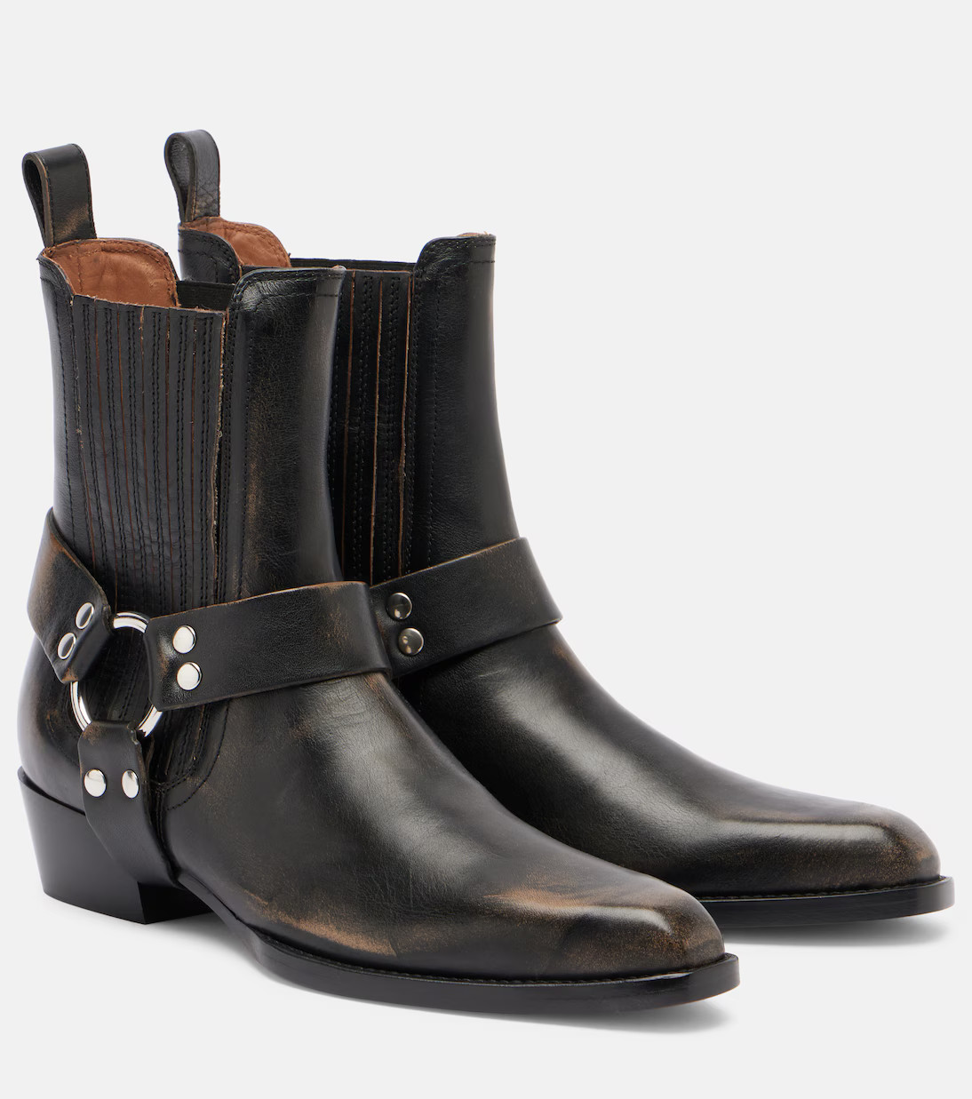 Helena leather biker boots | Mytheresa (US/CA)