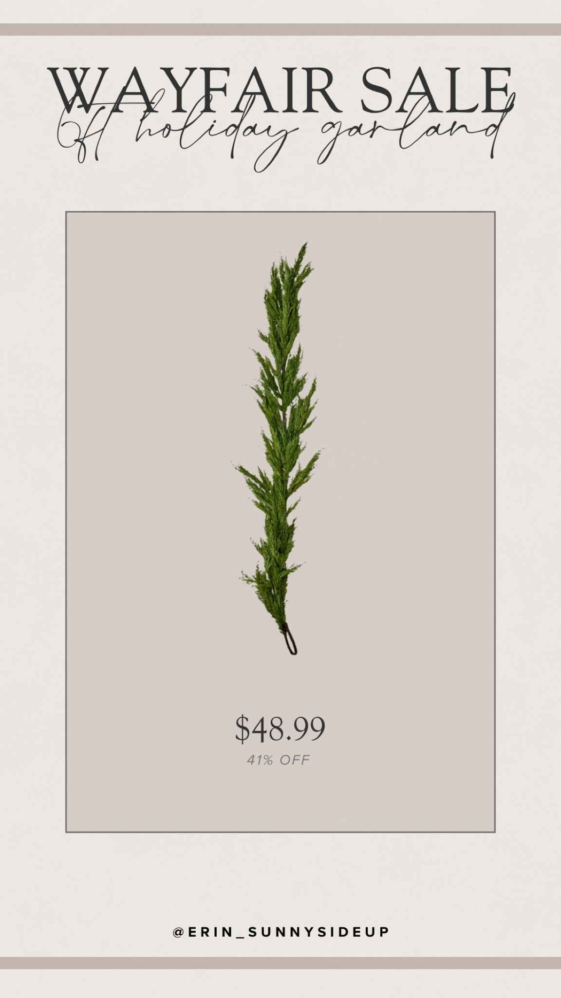 This beautiful 6ft faux garland is on sale for under $50 from Wayfair! 

#LTKFallSale #LTKHome #LTKSeasonal