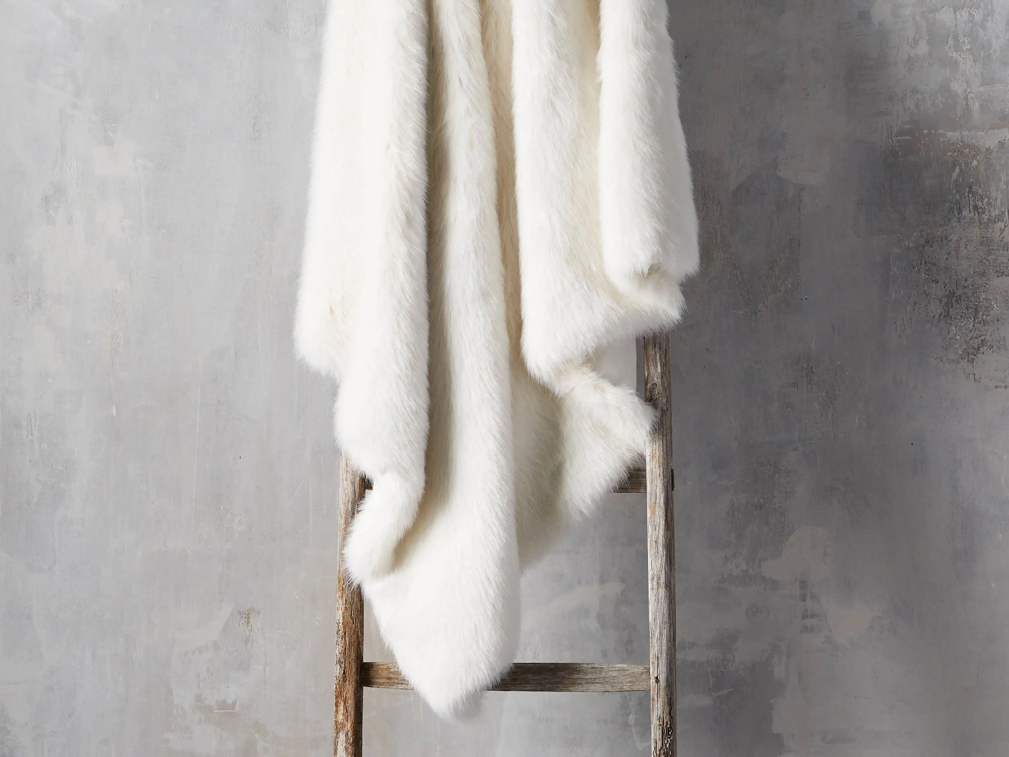 Luxe Faux Fur Throw | Arhaus