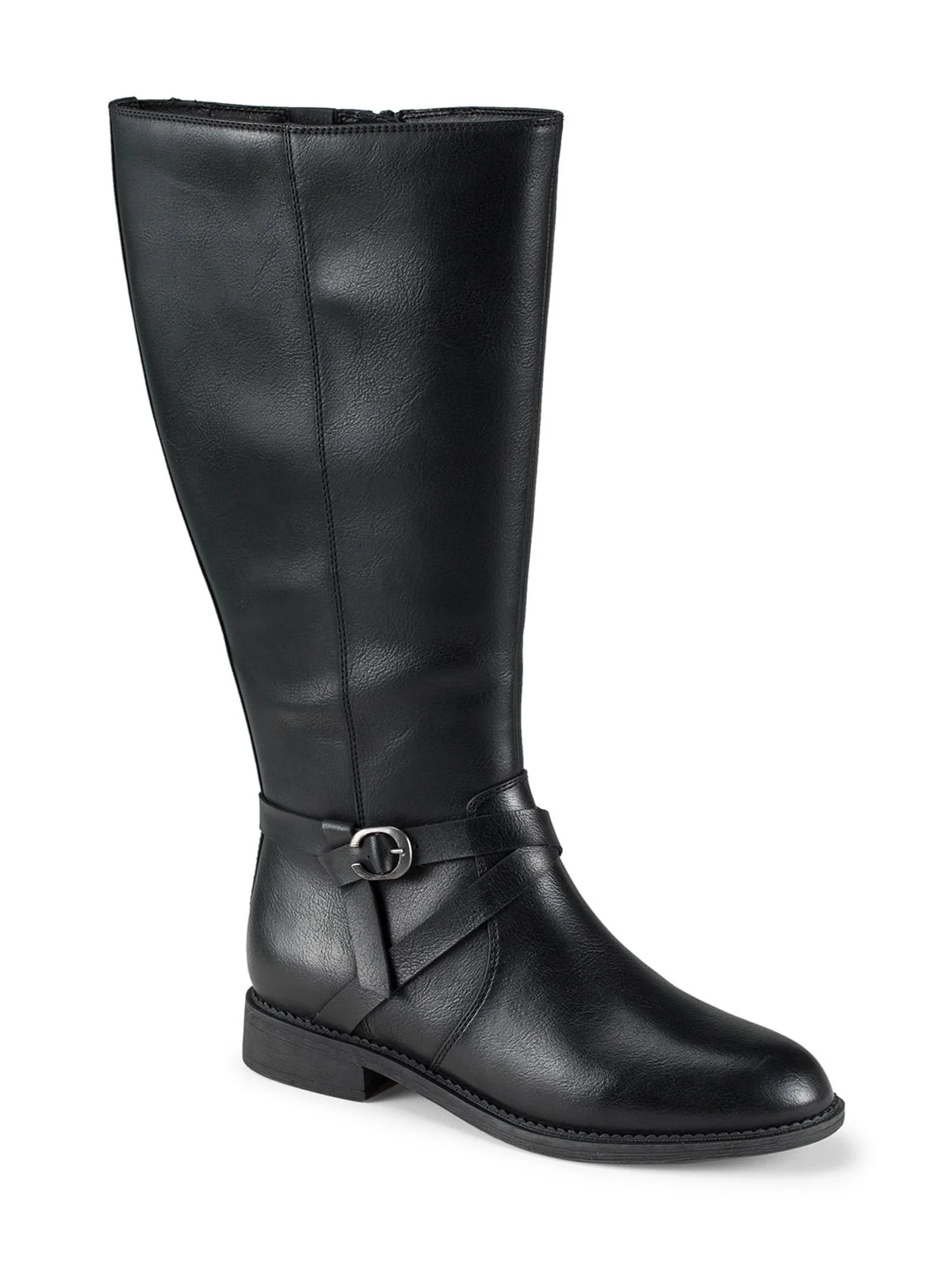 WearEver Women's Wide Width Wide Calf Riding Boots | Walmart (US)