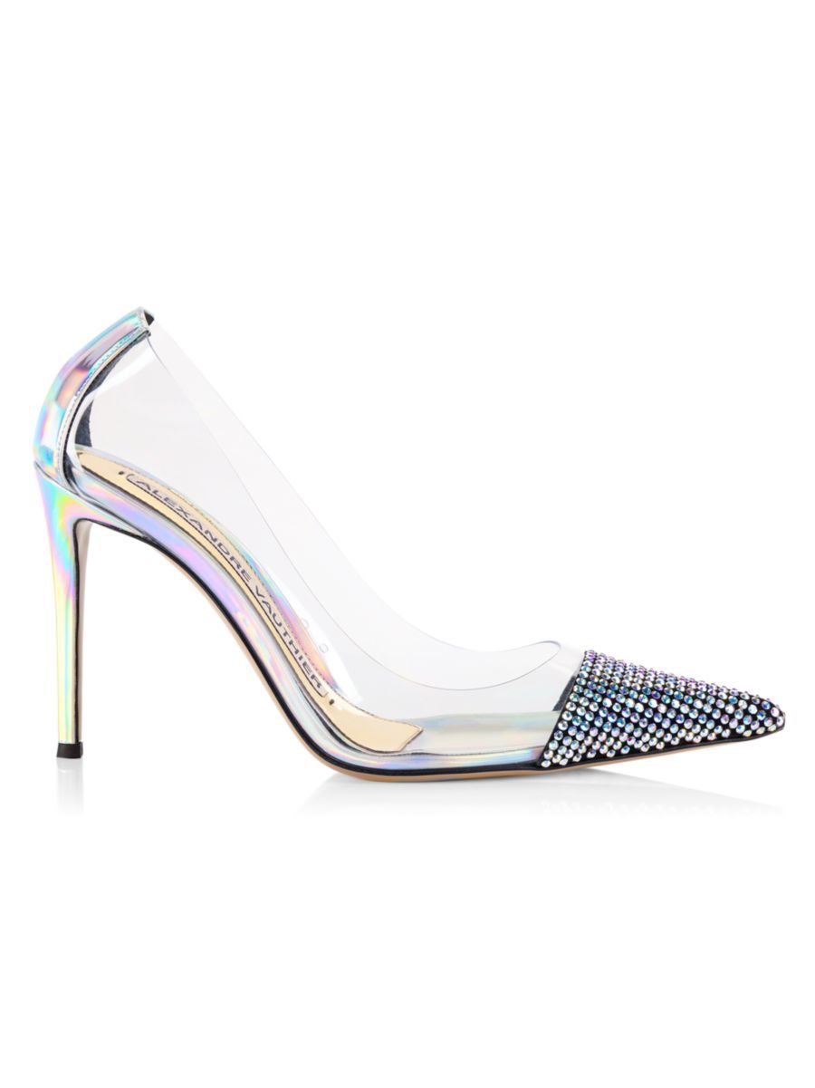Alexandre Vauthier Crystal Toe Pump Heels | Saks Fifth Avenue