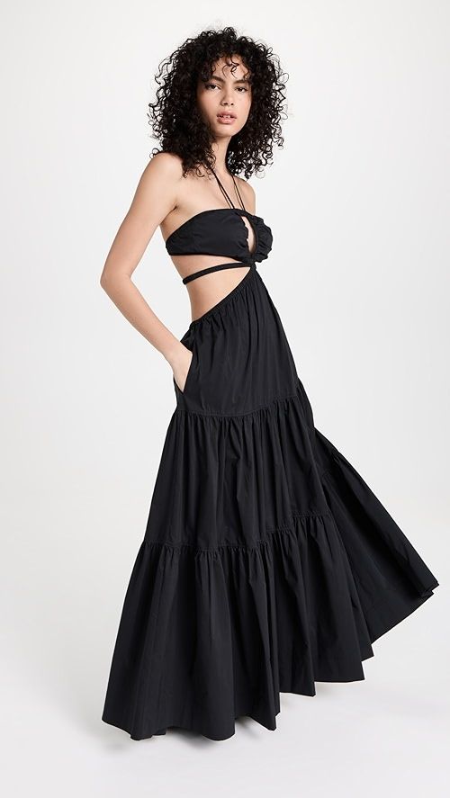 Laurel Poplin Cover Up Maxi Dress | Shopbop