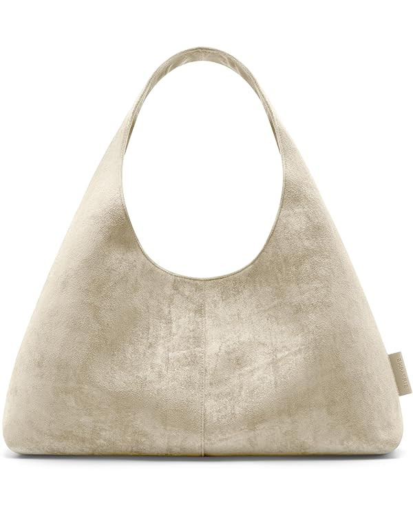 Expatrié Shoulder Bag for Women - Nora - Slouchy Hobo Bag in Suede Look - Handbag for Work, Univ... | Amazon (UK)