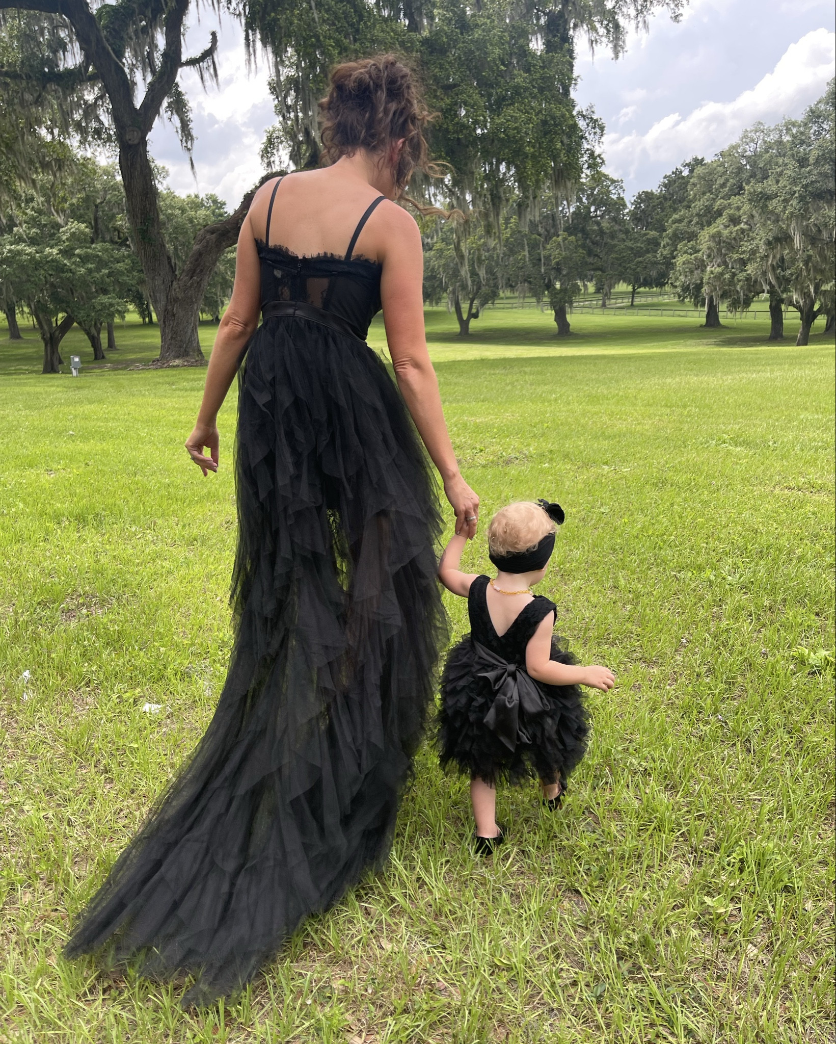 Formal lace gown for an affordable price; also mommy & me option 🖤 

#LTKKids #LTKWedding #LTKBaby