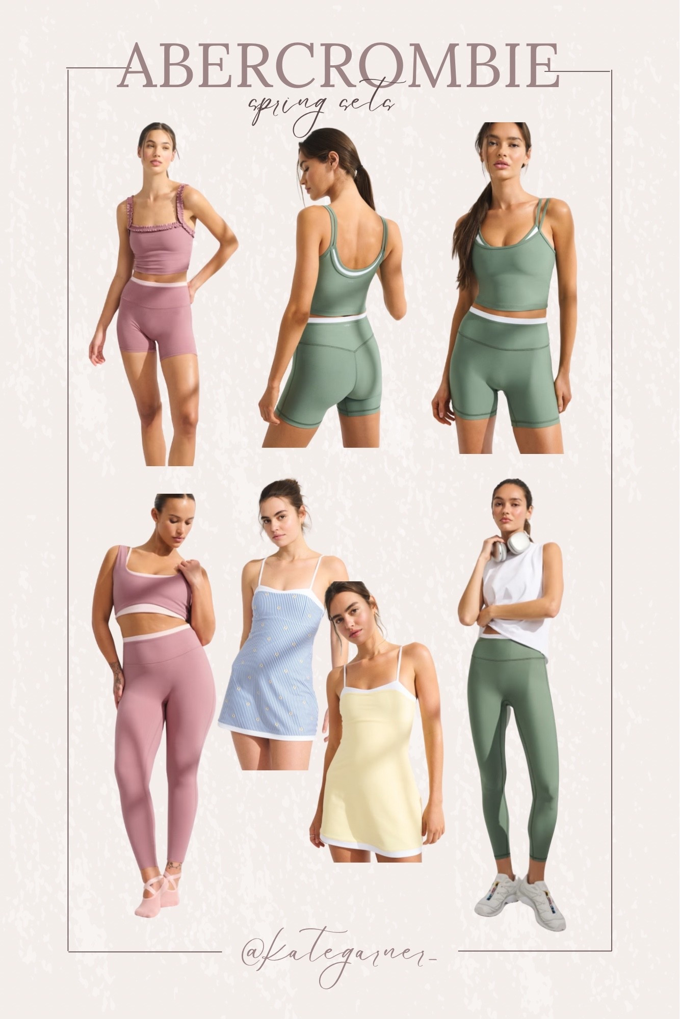 Loving these spring colors! Spring sets spring activewear 

#LTKSeasonal #LTKSaleAlert #LTKootd
