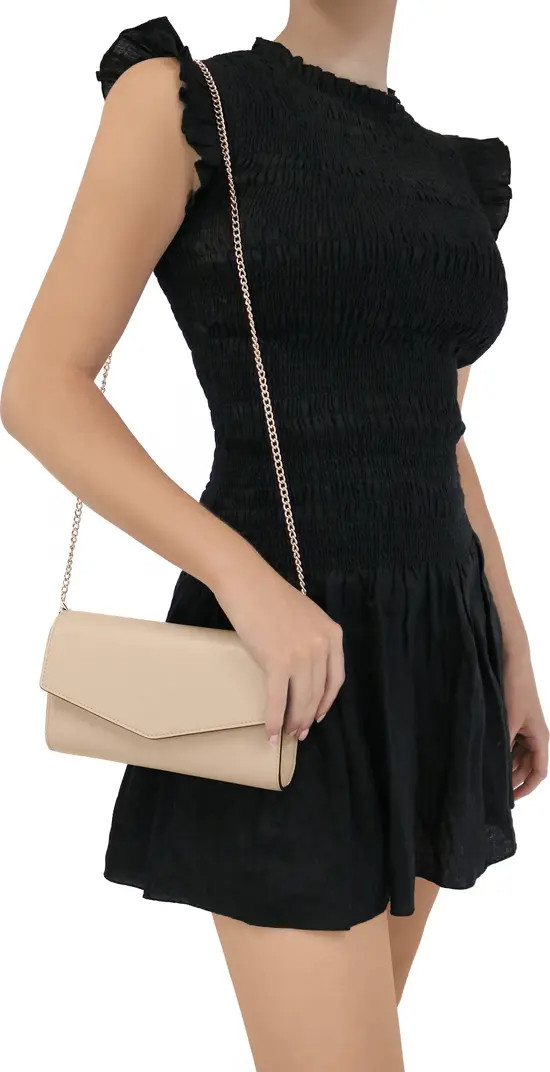 Olga Berg Nic Faux Leather Clutch | Nordstrom | Nordstrom