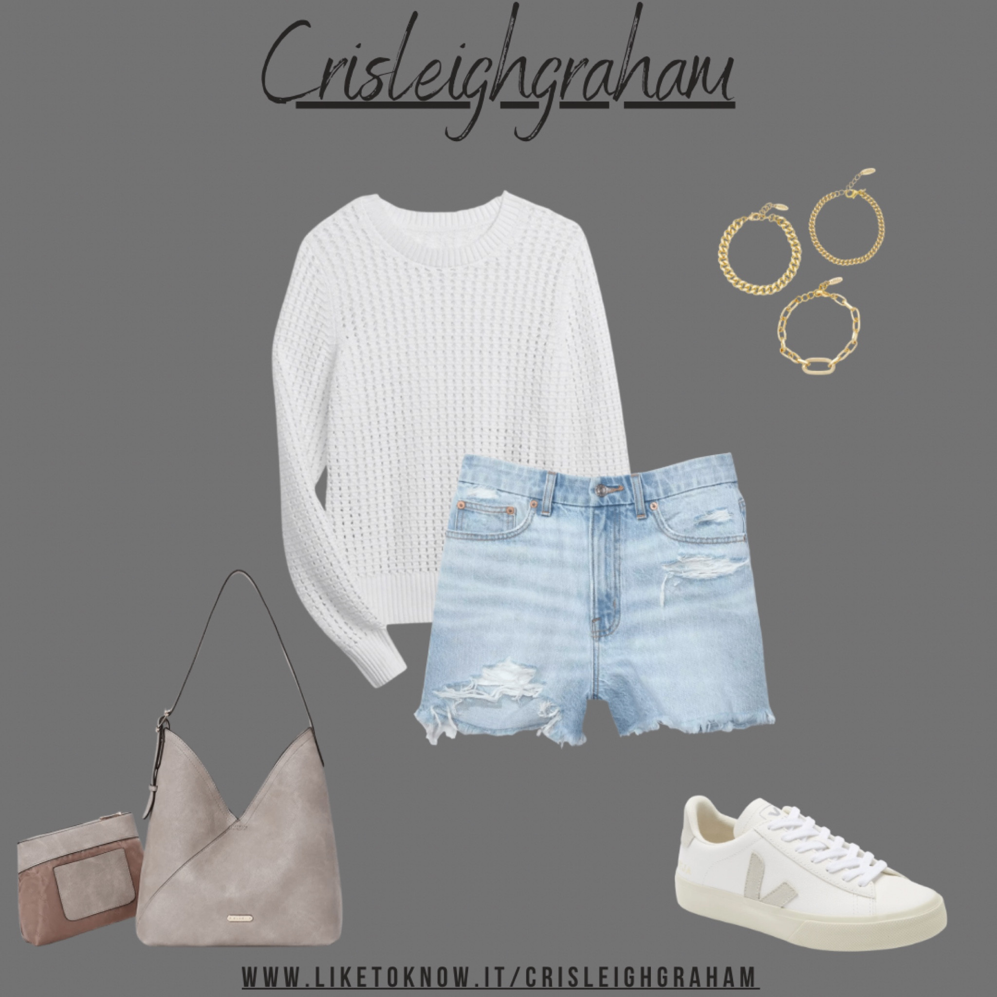 Warmer weather is coming & you are gonna want these shorts, currently on sale! And the sweater? Perfect for all those in-between days. ♥️

#LTKunder100 #LTKsalealert #LTKunder50