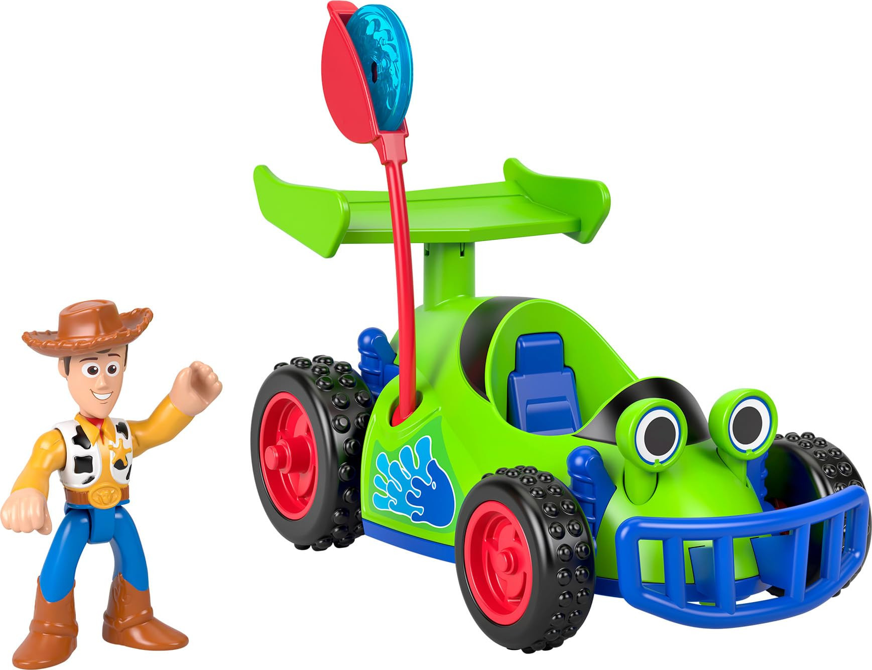 Fisher-Price Imaginext Woody & R.C. Play Set, with 3-inch Action Figure, Toy R.C. Vehicle & 2 Pro... | Amazon (US)