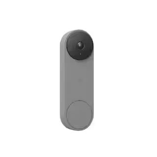 Nest Doorbell (Wired, 2nd Gen) - Ash | The Home Depot