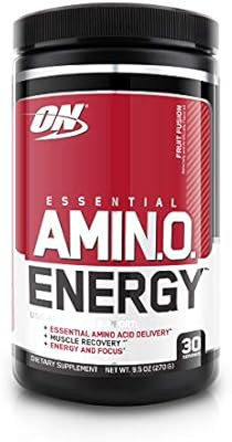 Optimum Nutrition Amino Energy - Pre Workout with Green Tea, BCAA, Amino Acids, Keto Friendly, Gr... | Amazon (US)
