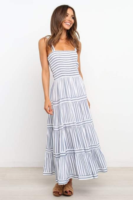 Downtown Dress - Blue | Petal & Pup (US)