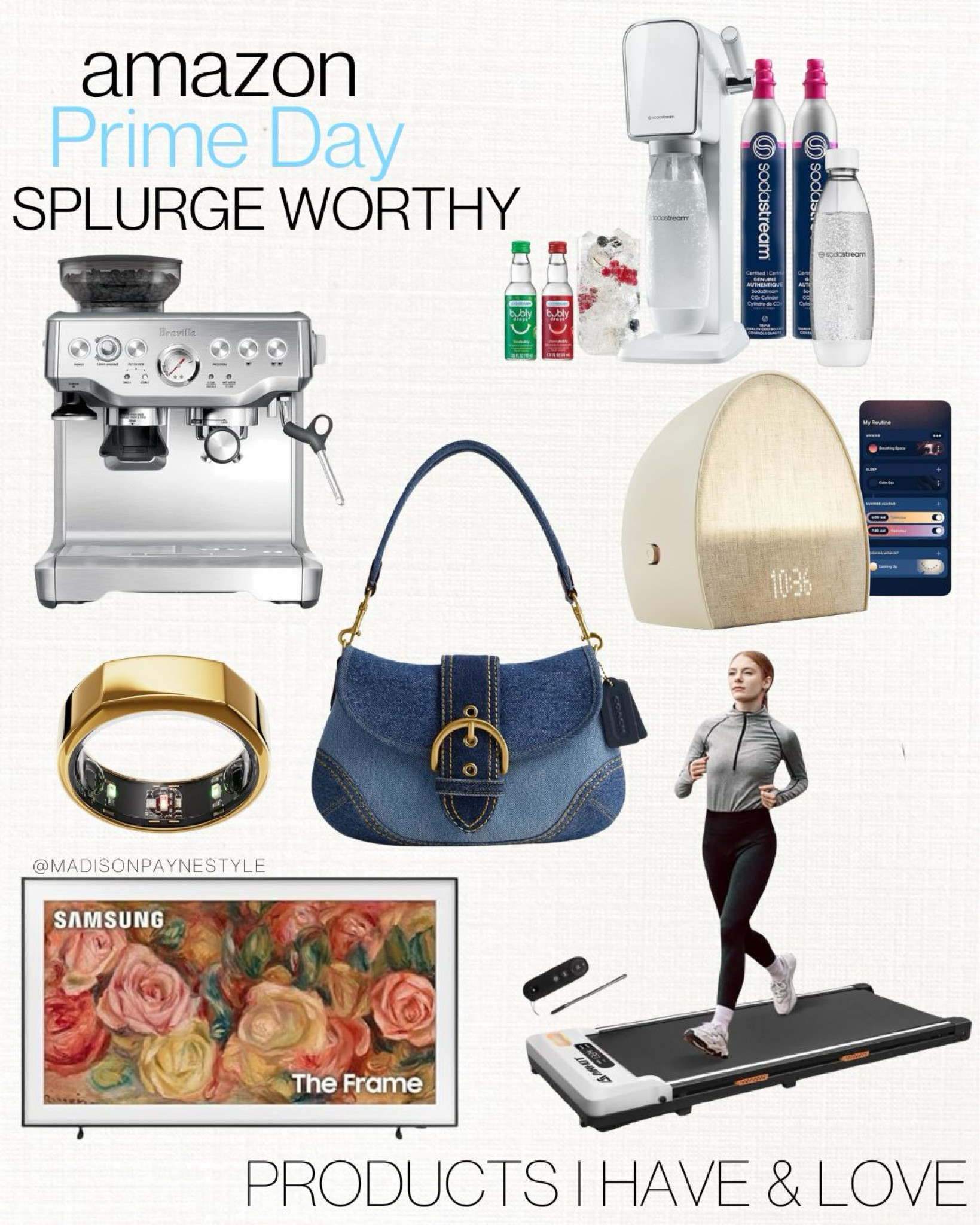 AMAZON PRIME DAY ✨ started today October 8th and ends tomorrow October 9th! Splurge worthy items on sale for Prime Day 🍂 I own and love these! 

Amazon Prime Day, Amazon prime day sale, Amazon prime, Amazon deals, Amazon sale, prime day, prime day sales, prime day deals, Amazon, splurge, coach bag, oura ring, espresso, Samsung tv, hatch, Madison Payne 

#LTKxPrimeDay #LTKSeasonal #LTKSaleAlert