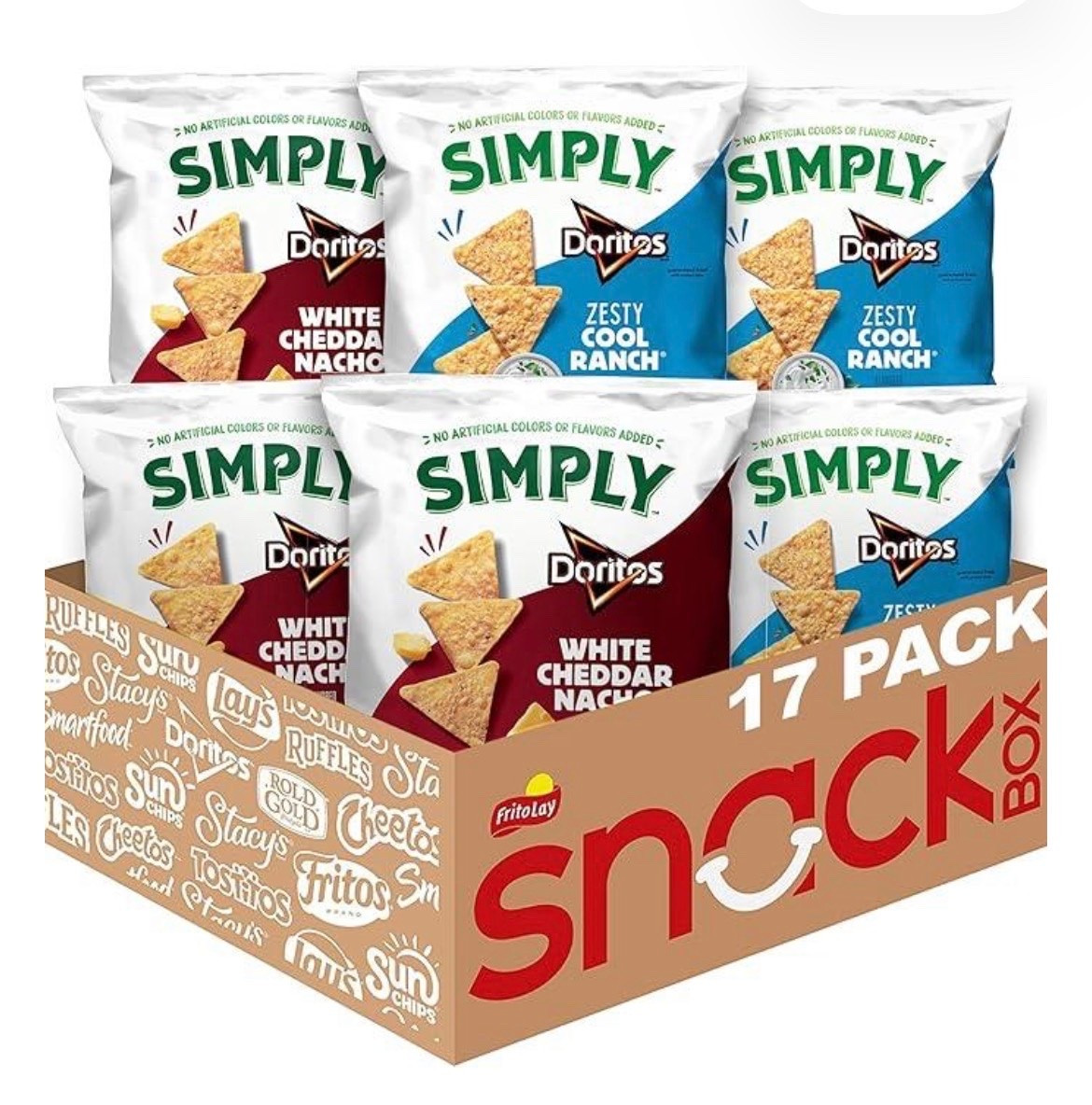 Simply Doritos are marked down to under $10 today at Amazon with the Clickable Coupon! Excellent deal for these super tasty chips that taste so similar to the regular version, but without all of the artificial stuff. Perfect to have on hand for Summer snacking!

#LTKSaleAlert #LTKfoodie #LTKHome