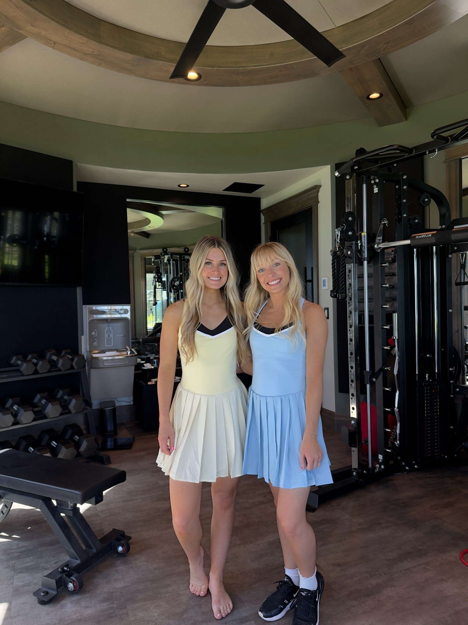 cutest workout dresses!🩵

#LTKfitnessgoals #LTKmomlife #LTKgrwm
