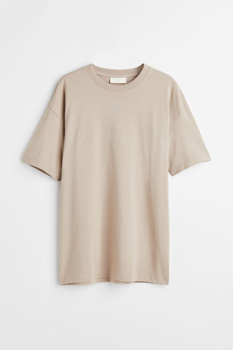 Oversized Fit Cotton T-shirt | H&M (US + CA)
