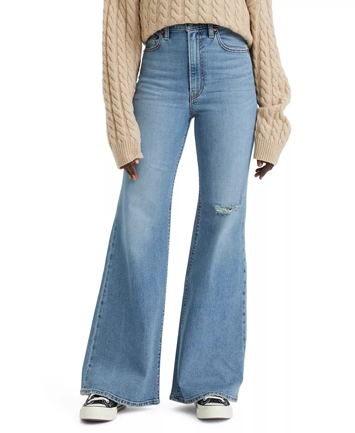 Women's Ribcage Bell High-Rise Flare-Leg Jeans | Macy's