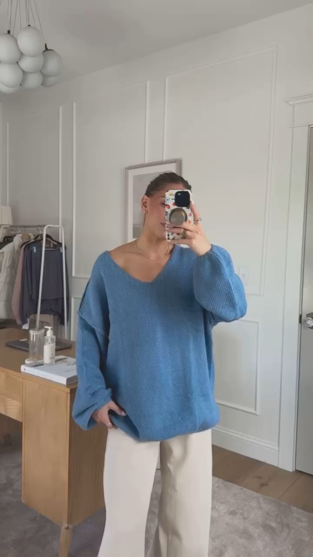 Comfy oversize sweater ✨🩵 comes in several colors!! 

 

#LTKSeasonal #LTKFindsUnder50