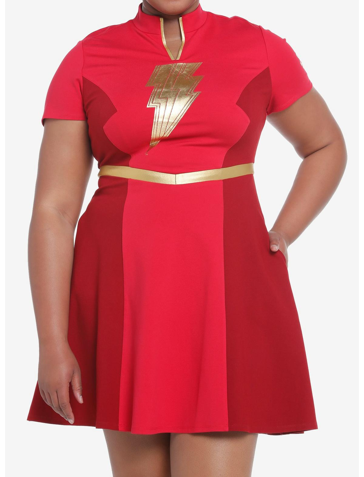 DC Comics Shazam! Fury Of The Gods Mary Cosplay Dress Plus Size | Hot Topic | Hot Topic