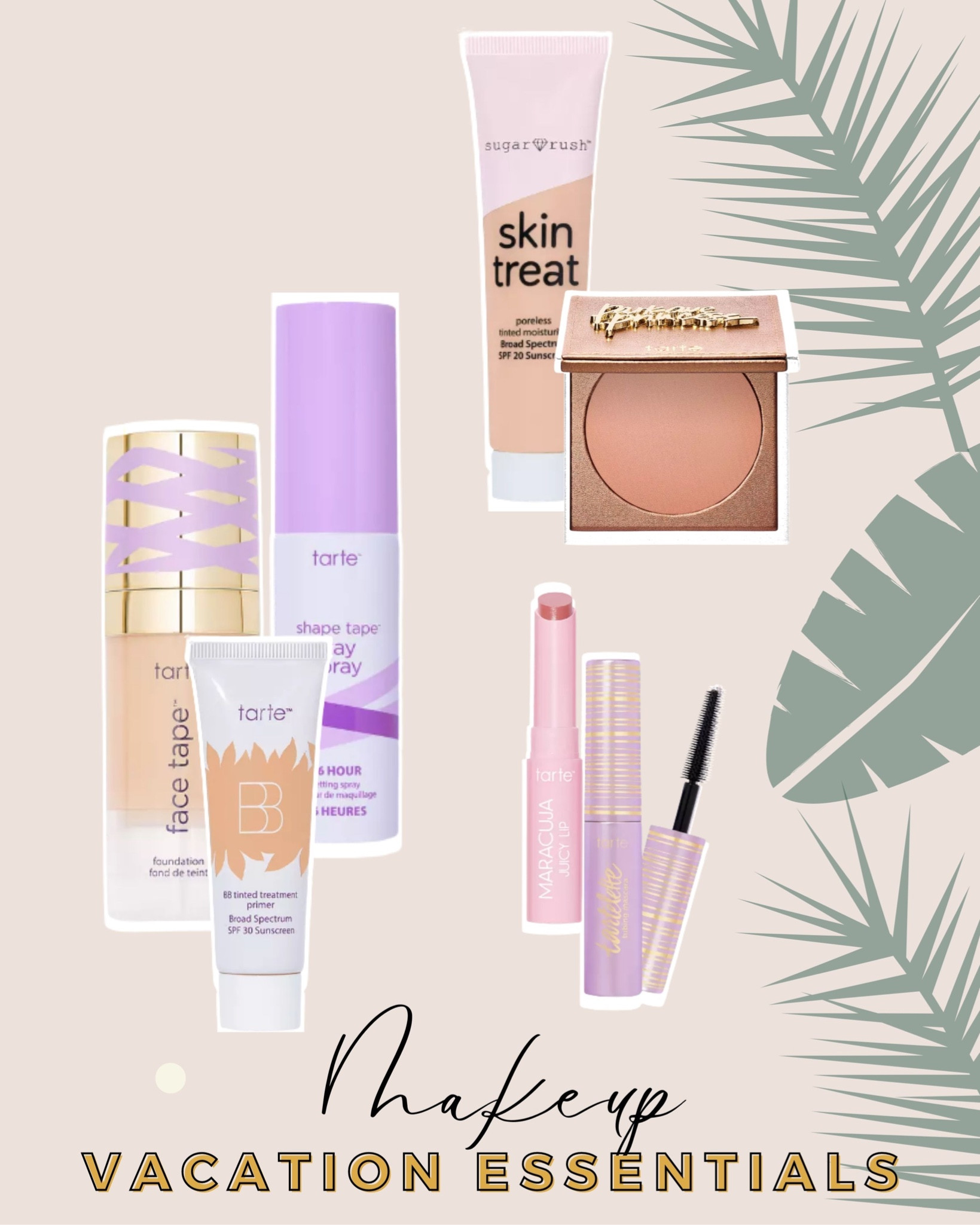 Keeping things light and minimal on vacay! Love these travel sizes from Tarte! 

Ltk makeup 
Ltk travel 
Travel makeup 
Tarte makeup 

#LTKbeauty #LTKstyletip #LTKSale
