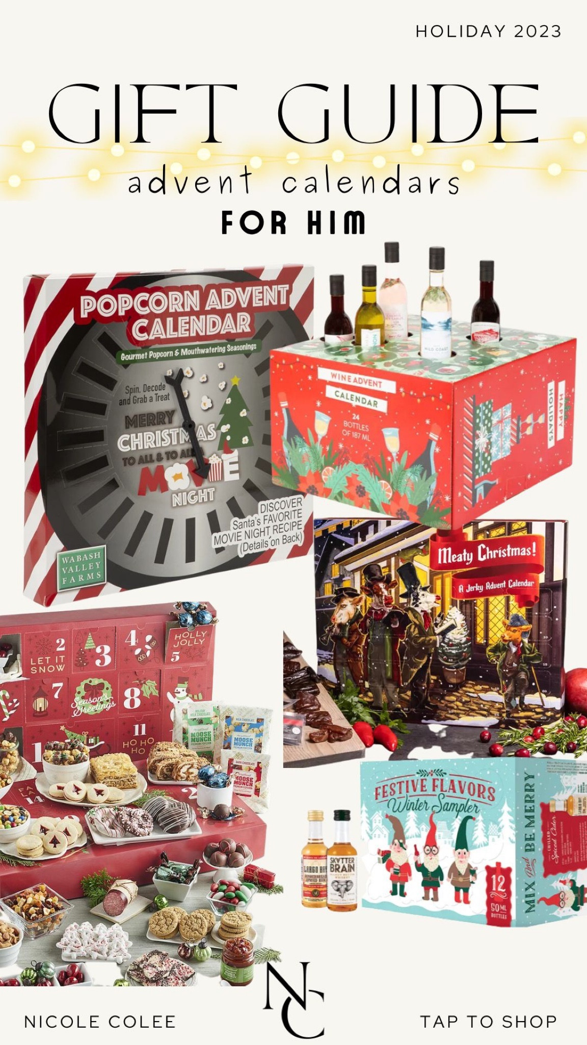 Rounded up the best Advent Calendars around for everyone on your list 🎄🎅🏽 Shop now and surprise your loved ones with a special pressie on Dec 1 🎁

🛍️Link to shop in bio 🫶🏼

Advent calendar, holiday, Christmas, gift giving, And Christmas gift, present, gift guides, Nicole Colee, gift, ideas, coffee, tea, candy, perfume, makeup, popcorn, jerky, puzzles, chocolate, fragrance, candles 

#adventcalendar #giftguide #giftideas #christmas #presents #holiday #nicolecolee


#LTKSeasonal #LTKGiftGuide #LTKHoliday