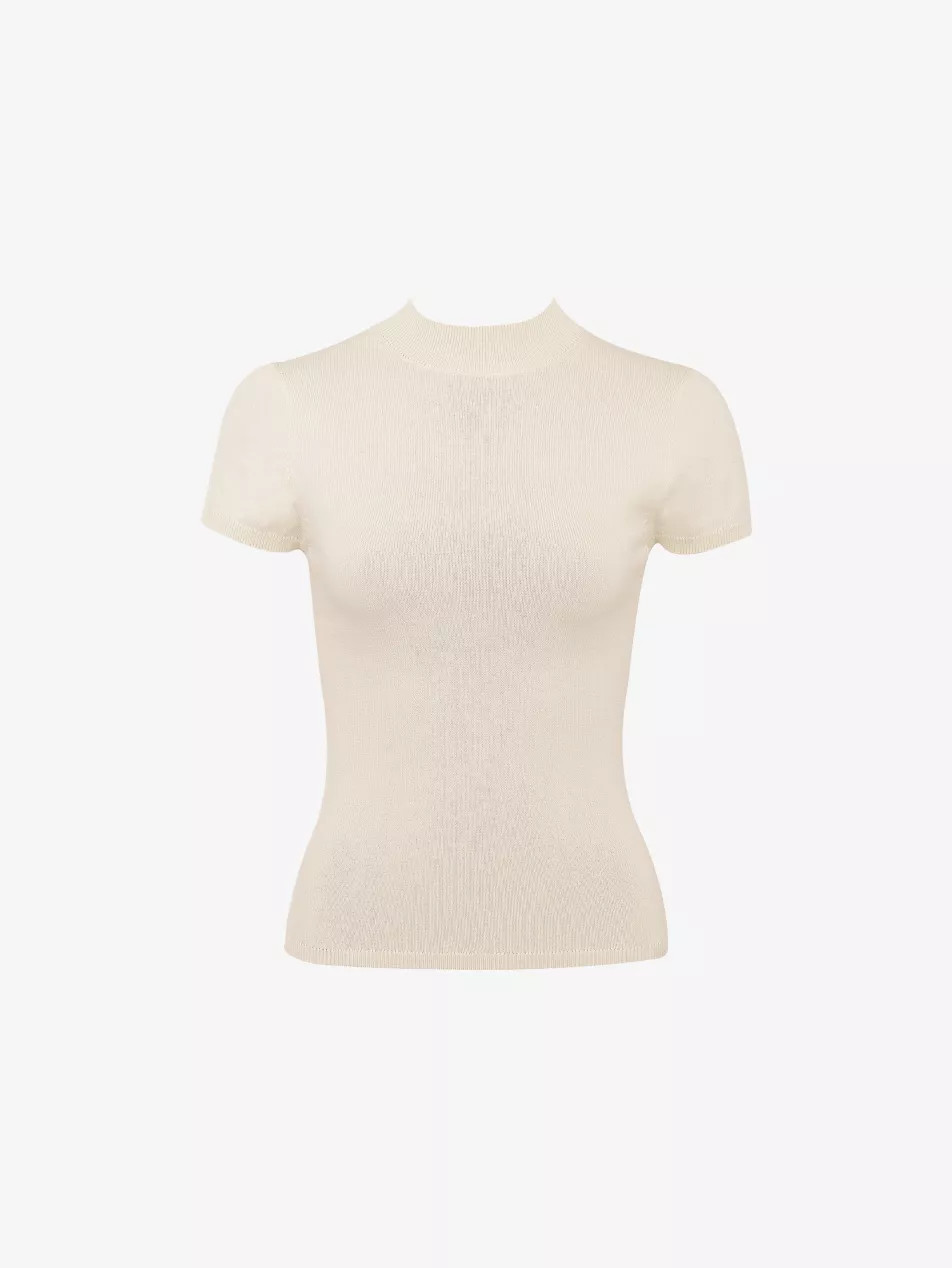 Tamra Knitted Cotton-Blend Top | Selfridges