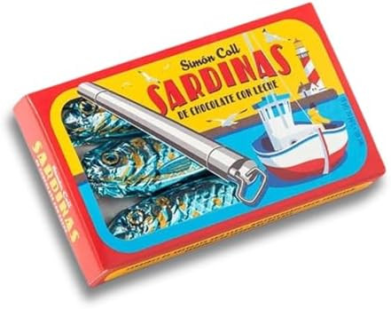 Milk Chocolate Candy Sardines in Box like Tin, Ideal Funny Fish Birthday Favor for Kids and Adult... | Amazon (US)