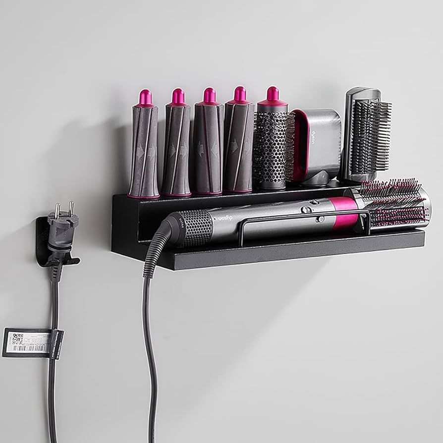 DALUOBO Storage Holder for Dyson Airwrap Curling Iron Accessories Wall Mounted Rack Bracket Stand... | Amazon (US)