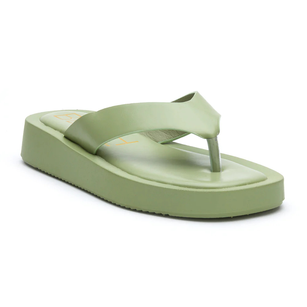 Beach by Matisse Women's Sandcastle Sandals in Sage 6 Lord & Taylor | Lord & Taylor
