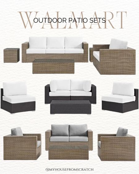 Walmart outdoor furniture, outdoor seating, outdoor furniture, patio furniture, patio furniture set, 

#LTKhome #LTKSeasonal #LTKsalealert