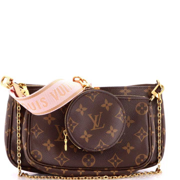 Louis Vuitton Multi Pochette Accessoires Monogram Canvas Brown 3969711 | Rebag